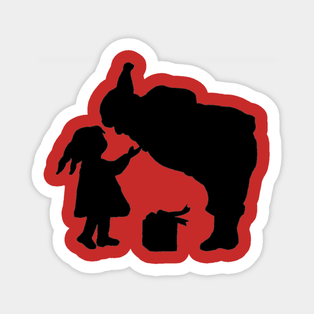 Santa's Beard Sticker by PhoneticTees